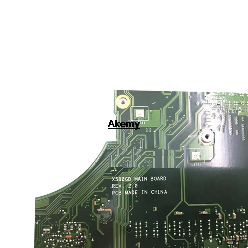 

For ASUS VivoBook Pro 15 N580G N580GD NX580G NX580GD Laptop Motherboard Mainboard With/ GTX1050/4GB I5-8300HQ