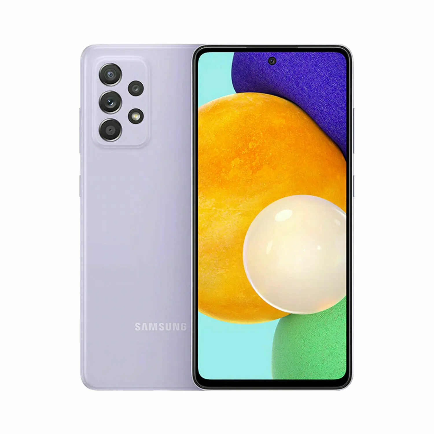 Samsung Galaxy A52 телефон двойная Sim-карта экран 128 дюйма 98% Гб ПЗУ | Мобильные телефоны и