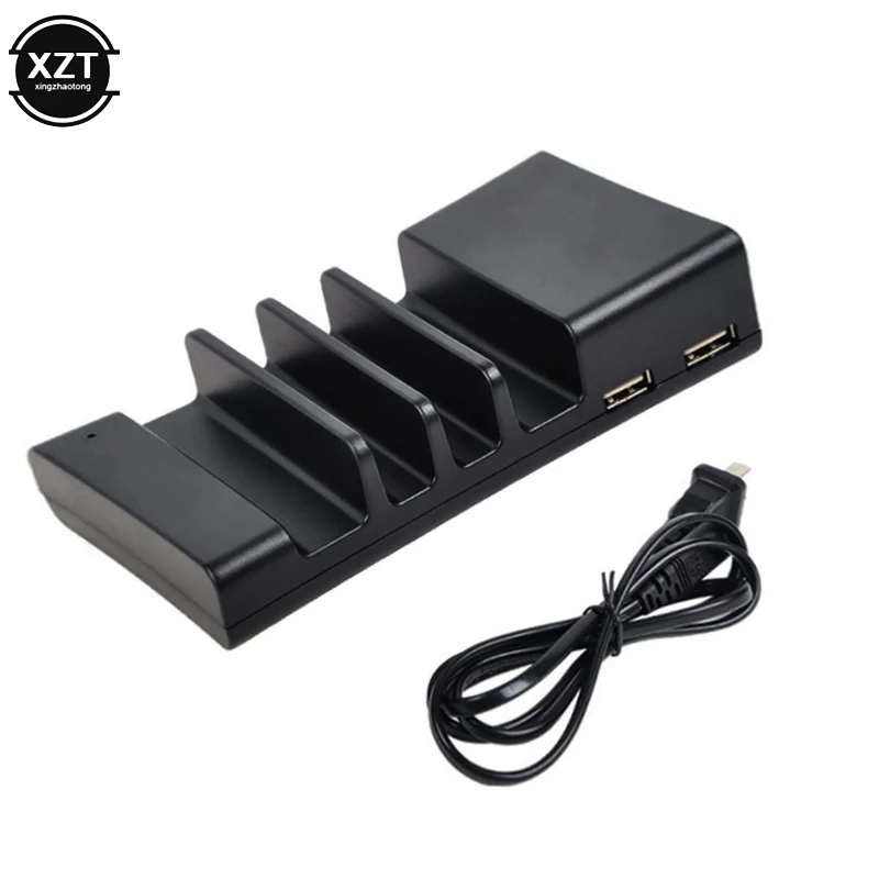 Быстрая зарядная станция с несколькими USB-портами 4 порта USB док-станция для