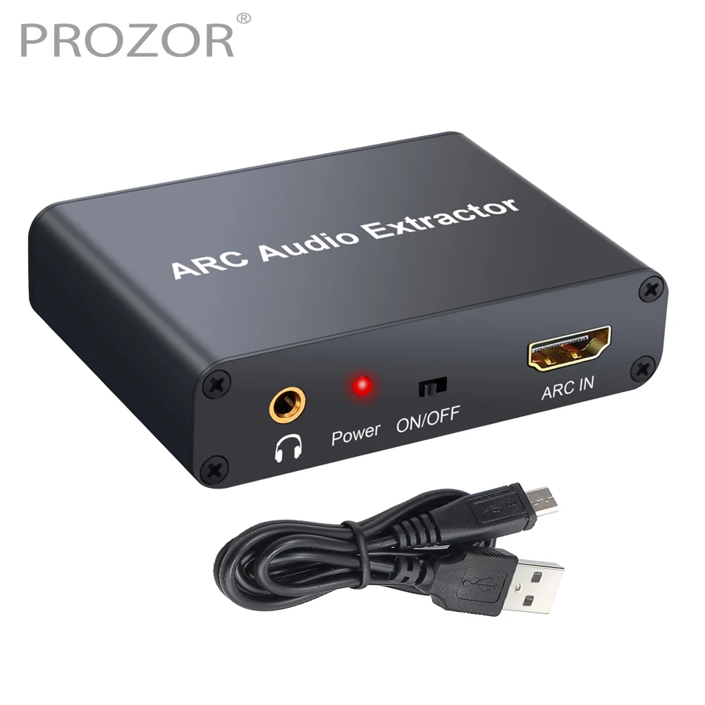 192 кГц HDMI совместимый аудио ARC экстрактор к Toslink + коаксиальный L/R конвертер