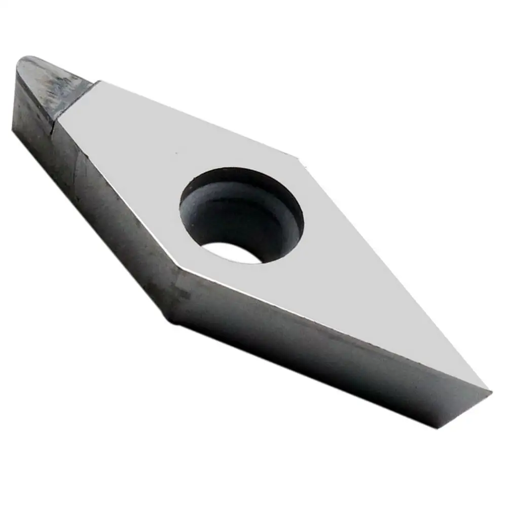 

MZG 1PCS VBMT 1604 04 08 PCD CNC Lathe Tool Turning Boring Cutting Carbide Diamond Tip Insert for Aluminum Copper Machining