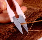 U-образные ножницы для ниток из нержавеющей стали, ножницы для резки и шитья, для вышивки крестом, для одежды, U-образные ножницы для рукоделия