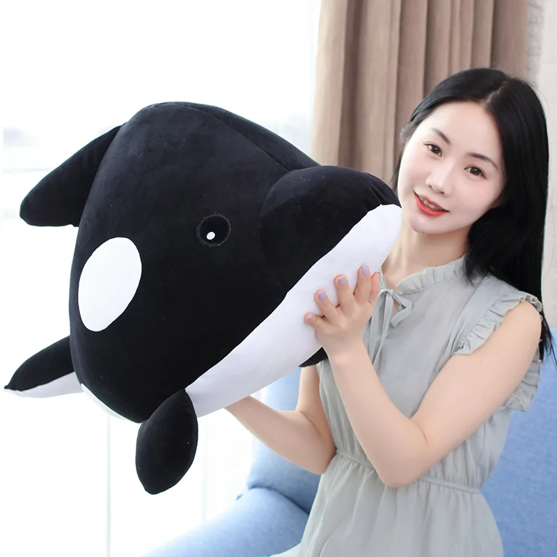 Гигантская забавная плюшевая игрушка-Кит Акула мягкая игрушка в виде животного