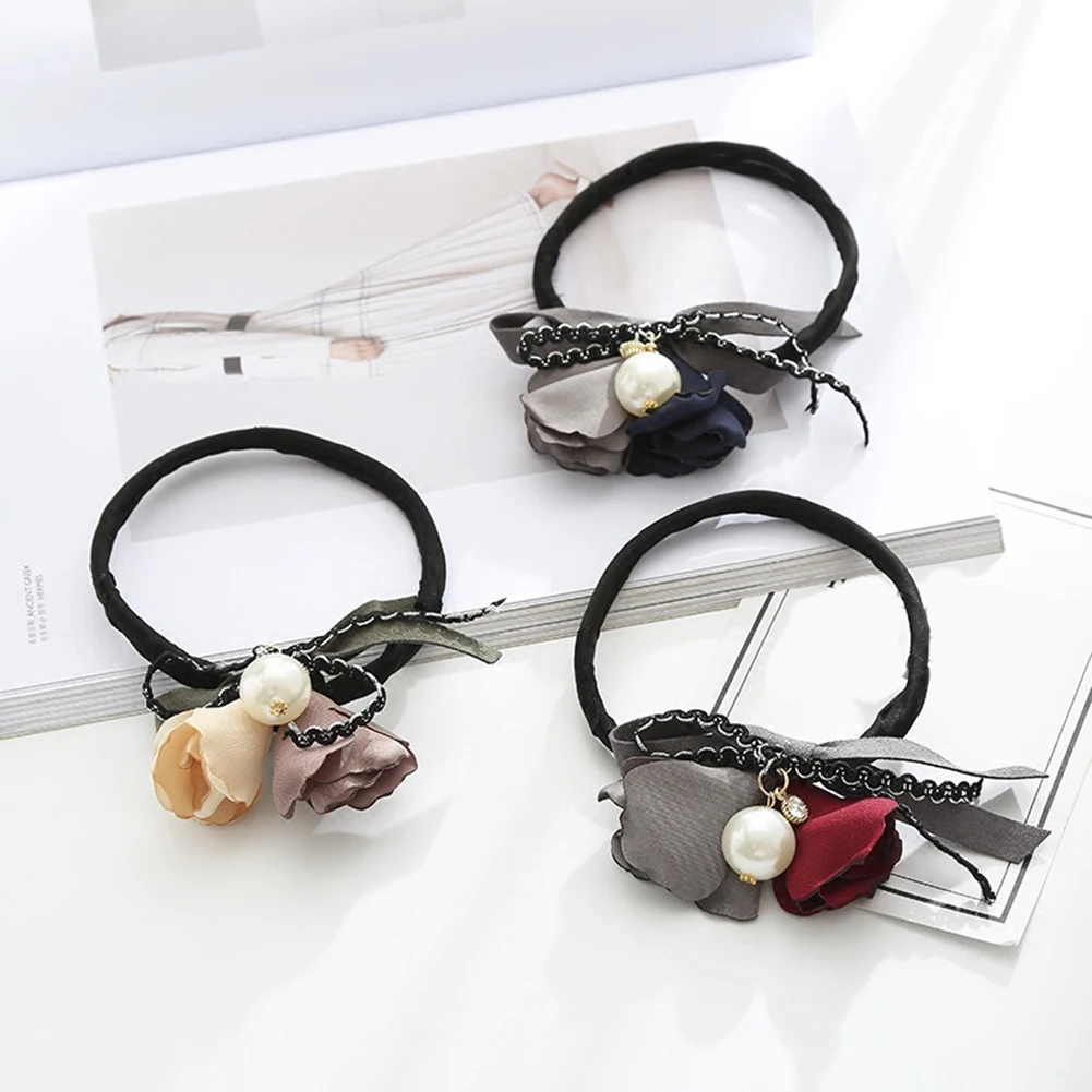 Модный стиль сделай сам приспособления для укладки волос женский цветок Пончик