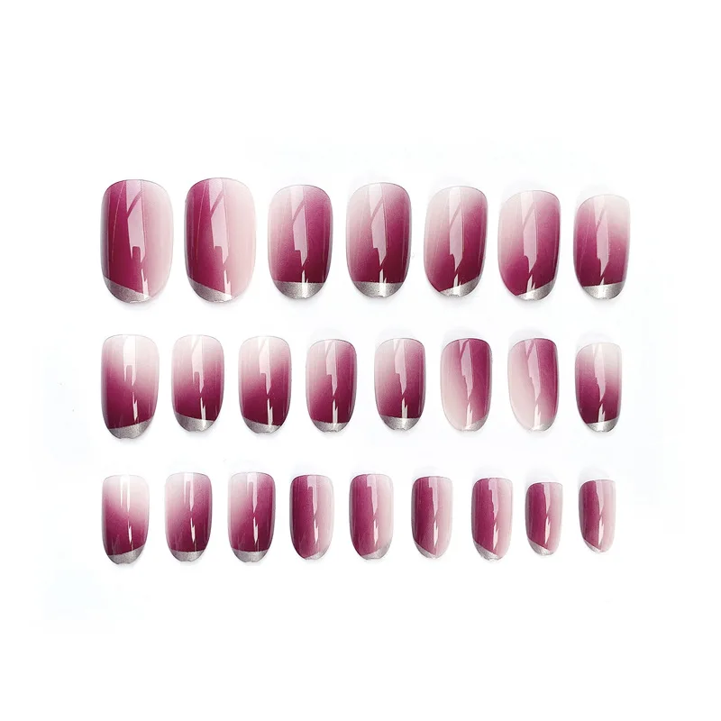 Стикеры для маникюра с круглыми ногтями 24 шт. | Красота и здоровье