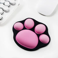 cute cat paw shape wrist rest pad mouse wrist support pads soft comfort hand rest mat for office computer laptop mouse pads