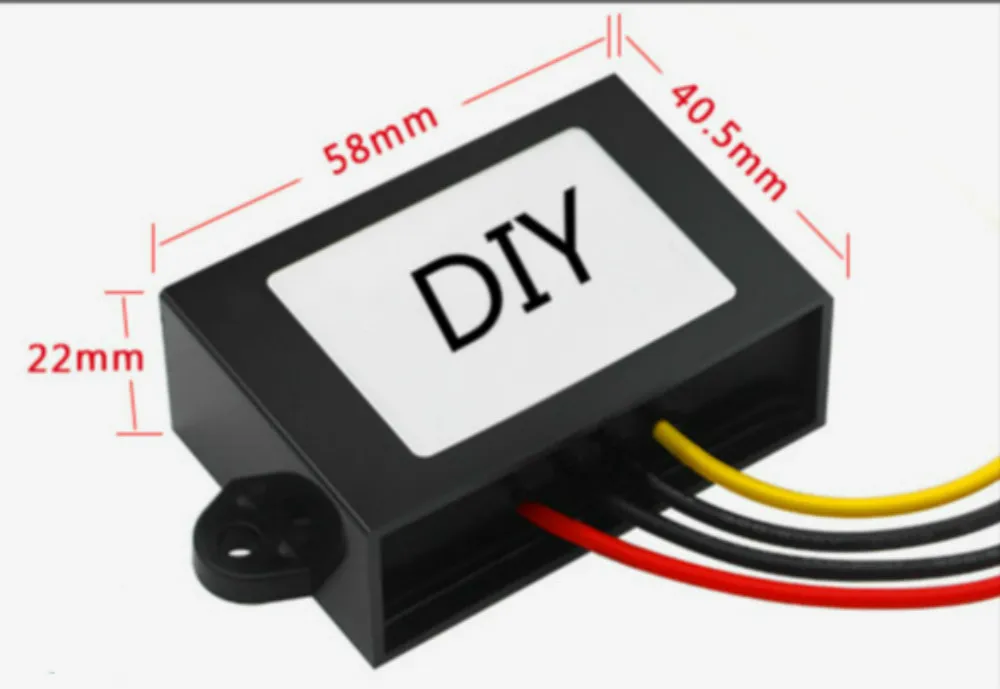 36V48V(20V-60V) Converter To 12V 5A 60W DC-DC Buck Waterproof Step Down Power Supply Module Voltage Regulator | Обустройство дома