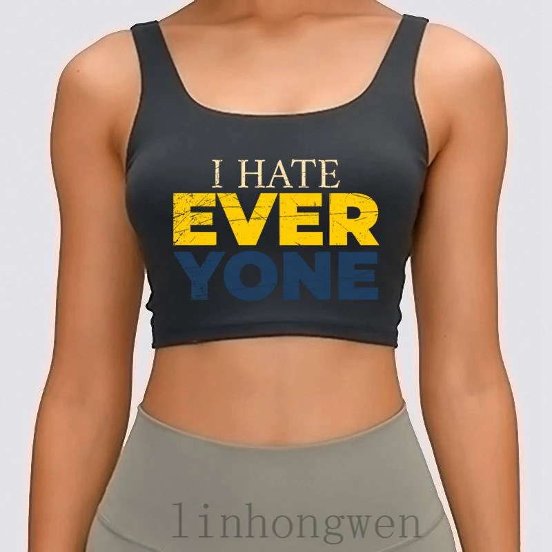 

Женский топ с вырезом лодочкой I Hate all, Классический весенний хлопковый топ с вырезом лодочкой и открытыми плечами