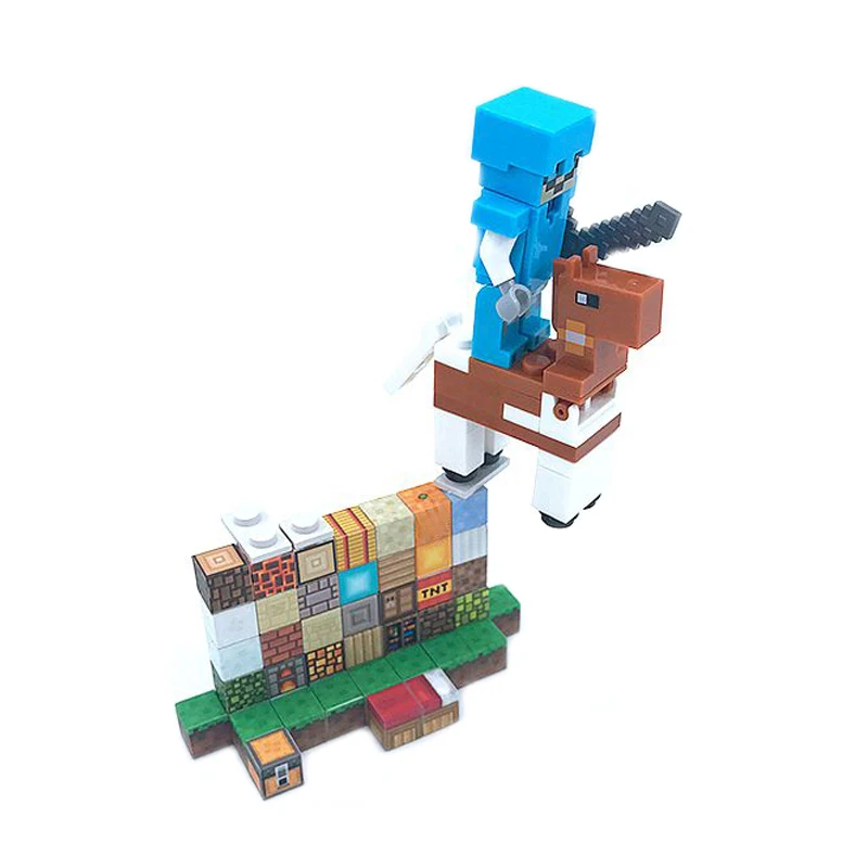1 шт. магнитные стоительные блоки мой мир игрушки Diy Kit и хобби для мальчиков Дети