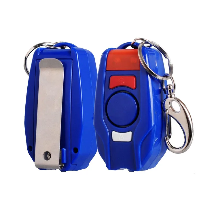 Сигнализация 120DB девушка Для женщин защиты безопасности брелок светодиодный