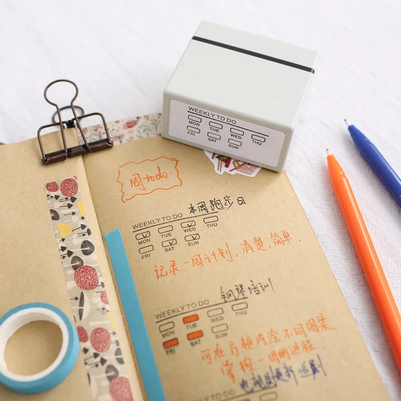 1 шт. планировщик времени фоточувствительные марки креативные для DIY