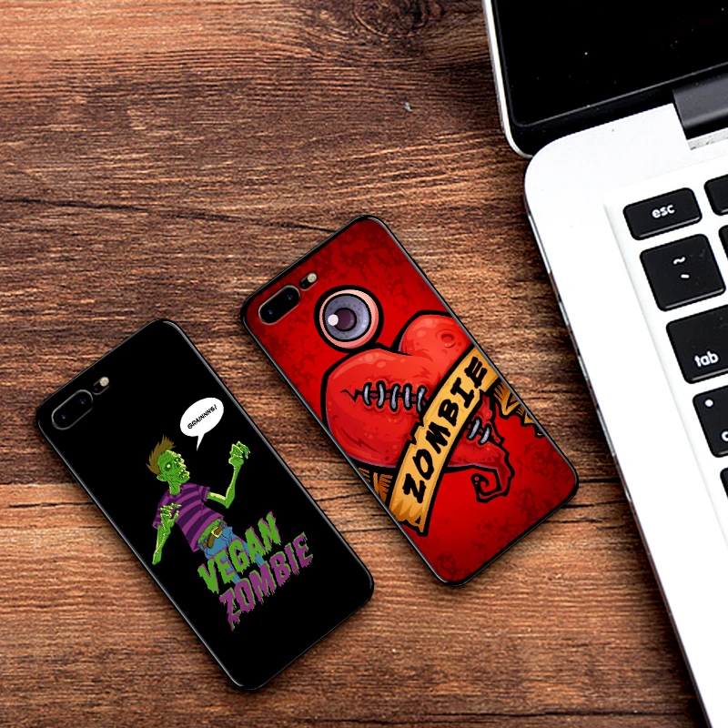 Стильная футболка с изображением персонажей видеоигр zombiesPhone чехол для Xiaomi Mi6 8 Lite