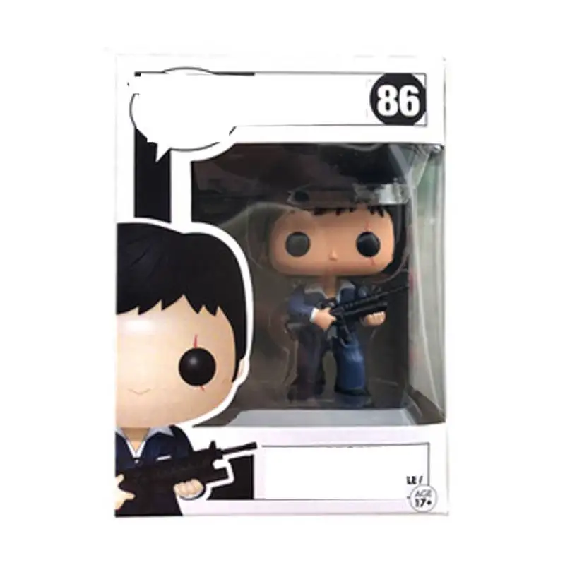 

Scarf PVC Action Figures Collectible Model Hot Toy for Child the best Birthday Gift with original Box