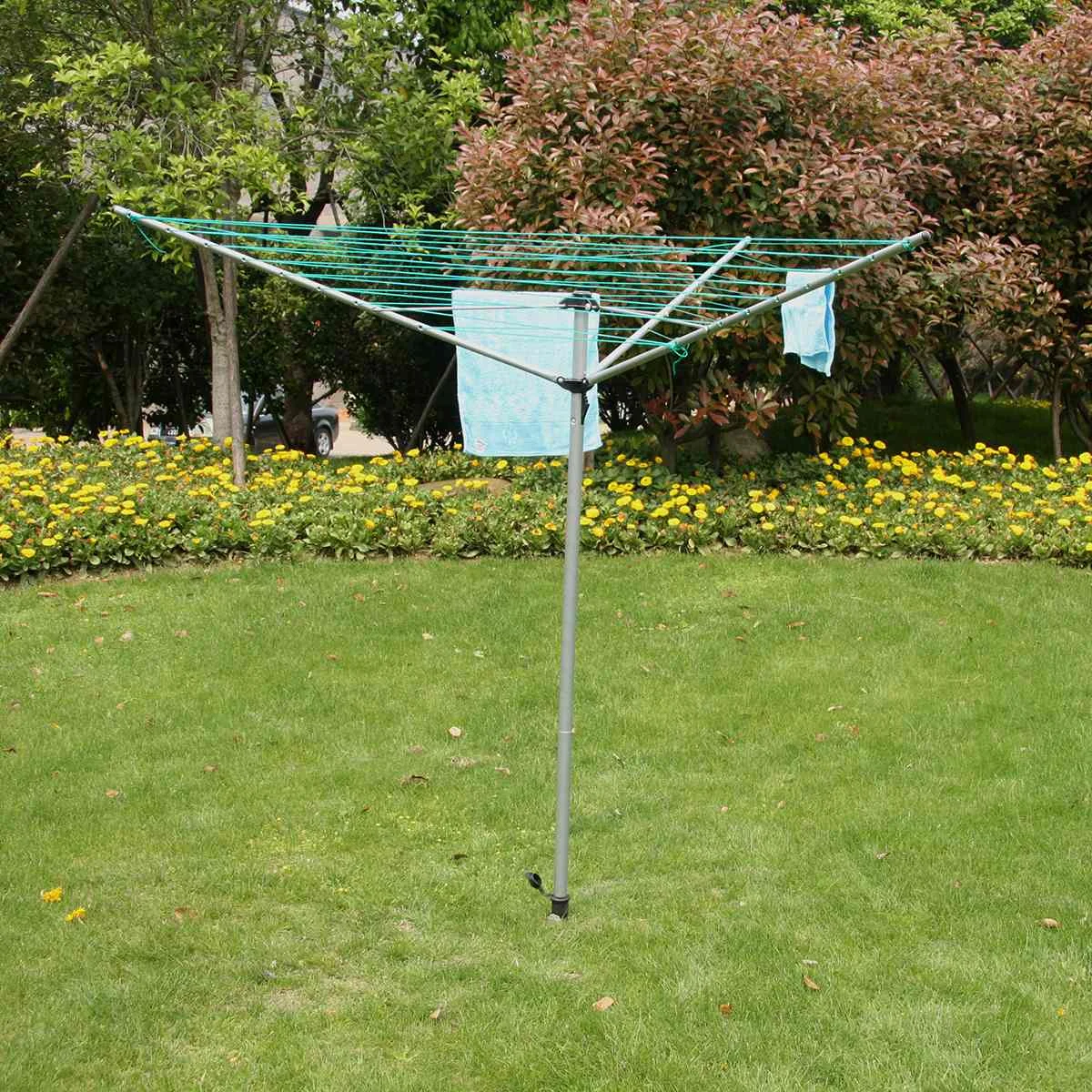 

Umbrella Type Foldable Clothes Towels Hanger Shelf Standing Clothes Rack Organizer Home Bathroom Organizer Laundry Drying Rack