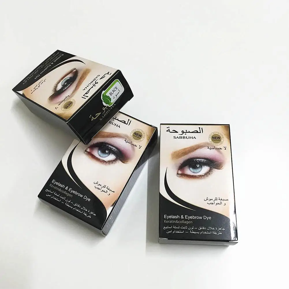 HobbyLane краска для ресниц бровей ТИНТ гель тушь крем кисть набор водостойкая