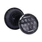 2x7 ''круглые светодиодные фары 150 Вт 7-дюймовые мотоциклетные светодиодные фары s DRL дальнего света для Jeep Harley Davidson