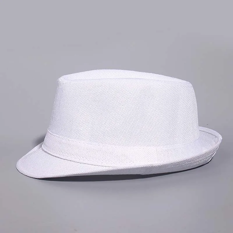 Шляпа-федора для мужчин и женщин модная Панама в стиле джаз Повседневная Уличная