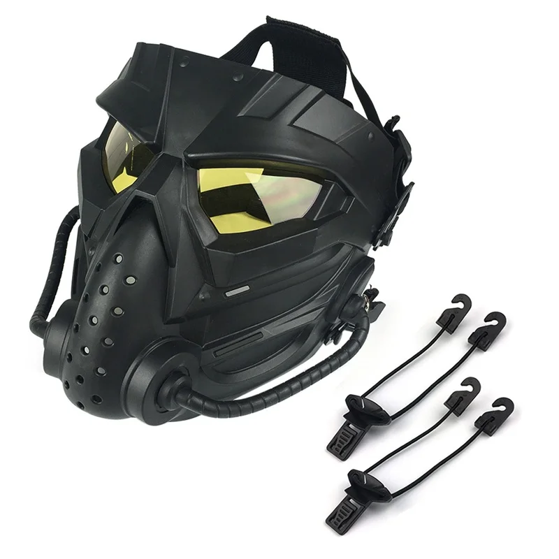 Тактическая Маска для страйкбола, Череп, Пейнтбольные игры, CS Field, маска на все лицо, военные, велосипедные маски, защитный головной убор от AliExpress WW