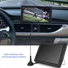 Портативный цифровой ТВ-телевизор HD, видеоплеер LEADSTAR, 12 дюймов, ISDB-T USB, ЕС