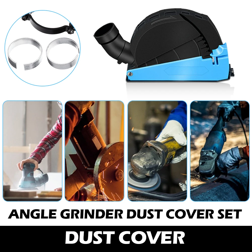 

Angle Grinder Accessories Universal Surface Cutting Dust Shroud for Angle Grinder 4 Inch to 5 Inch Dust Collector Cover