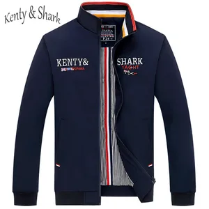 Элитный бренд Shark Для мужчин куртка 4XL Утепленная одежда куртка с подкладкой из хлопка и Для мужчин высокое качество вышивка Для мужчин; Ветровки Курточка бомбер Для мужчин