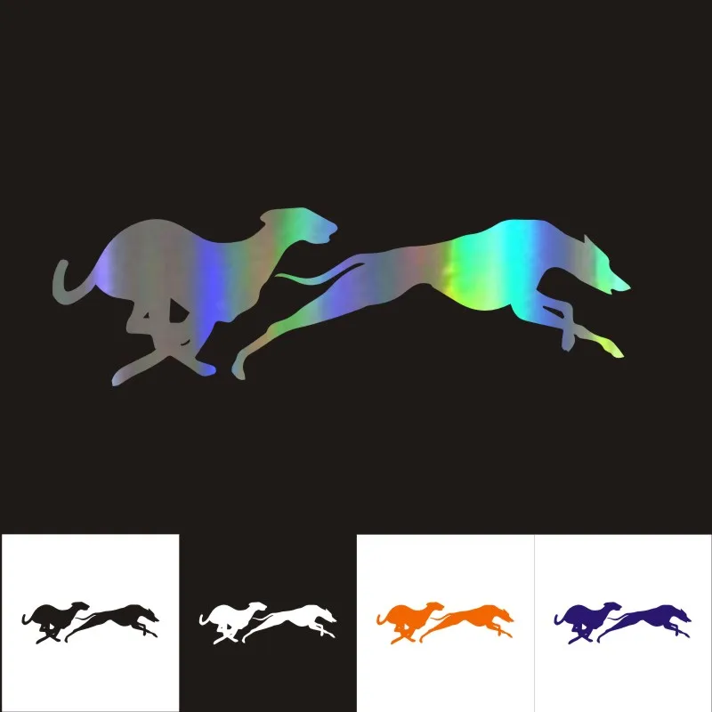 Автомобильный Стикеры s16.5 * 5 см модные гонки Борзых виниловая на окно автомобиля