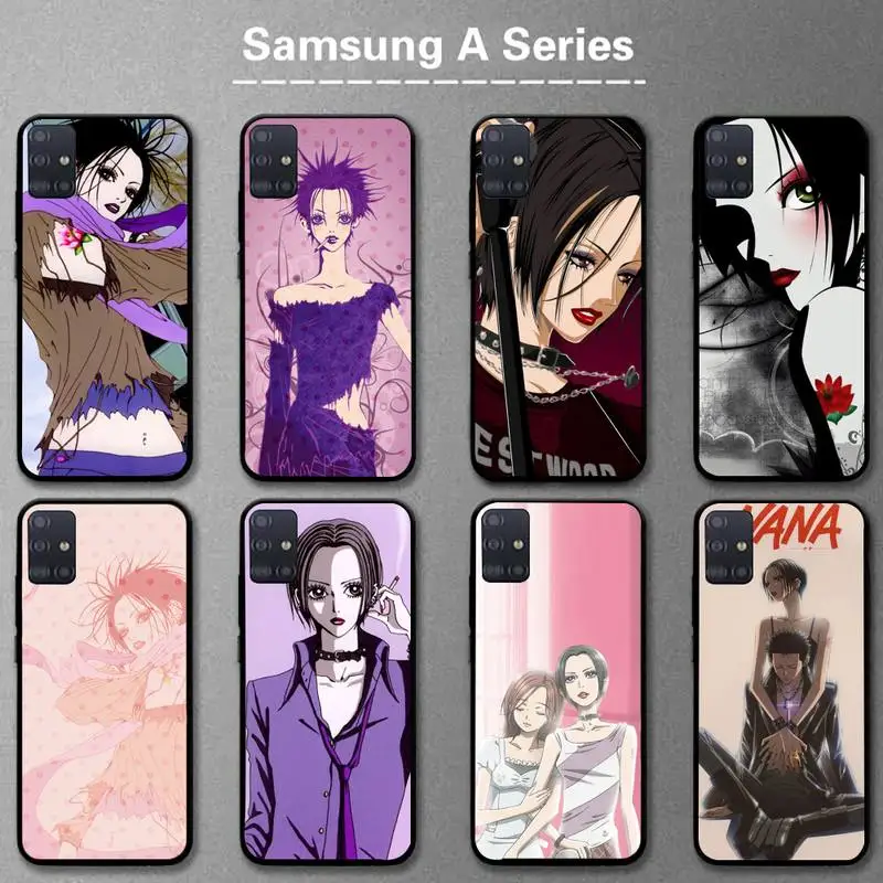 

Nana Anime Phone Case For Samsung A20s A30S A31 A40 A50S A51 A70 A71 A80 5G A32 A02 Fundas Coque