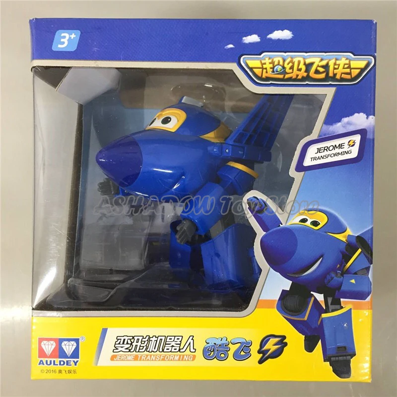 Большой размер! Суперкрылья 15 см игрушка фигурка деформация самолет робот Джетт