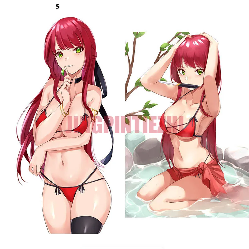 

Creative F445 Sexy Anime Bikini Haneramu Car Sticker Auto Occlusion Scratch Accessories Vinyl Waterproof Property Decoration
