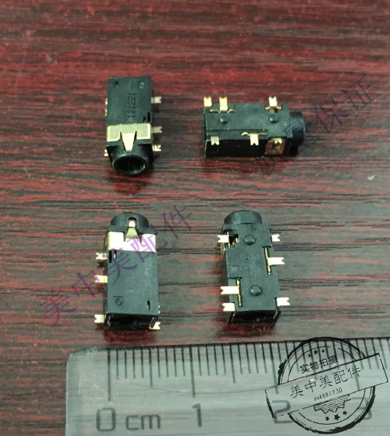 

For the original 3.5 mm headphone audio jack socket connector socket stereo localizationPatch 6P
