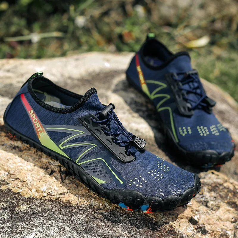 Treking Shoes Hiking Shoes Woman Man Shockproof Quick Dry Upstream Water Outdoor Sports Comfortable Climbing Sneakers Aqua Soft