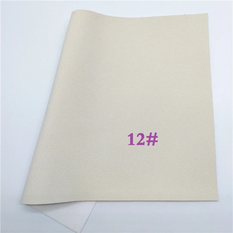 12 Glitterwishcome 21X29 см A4 размер винил для бантов замша кожа ткань, синтетическая кожа, искусственная кожа листы для бантов, GM559A - Цвет: 12
