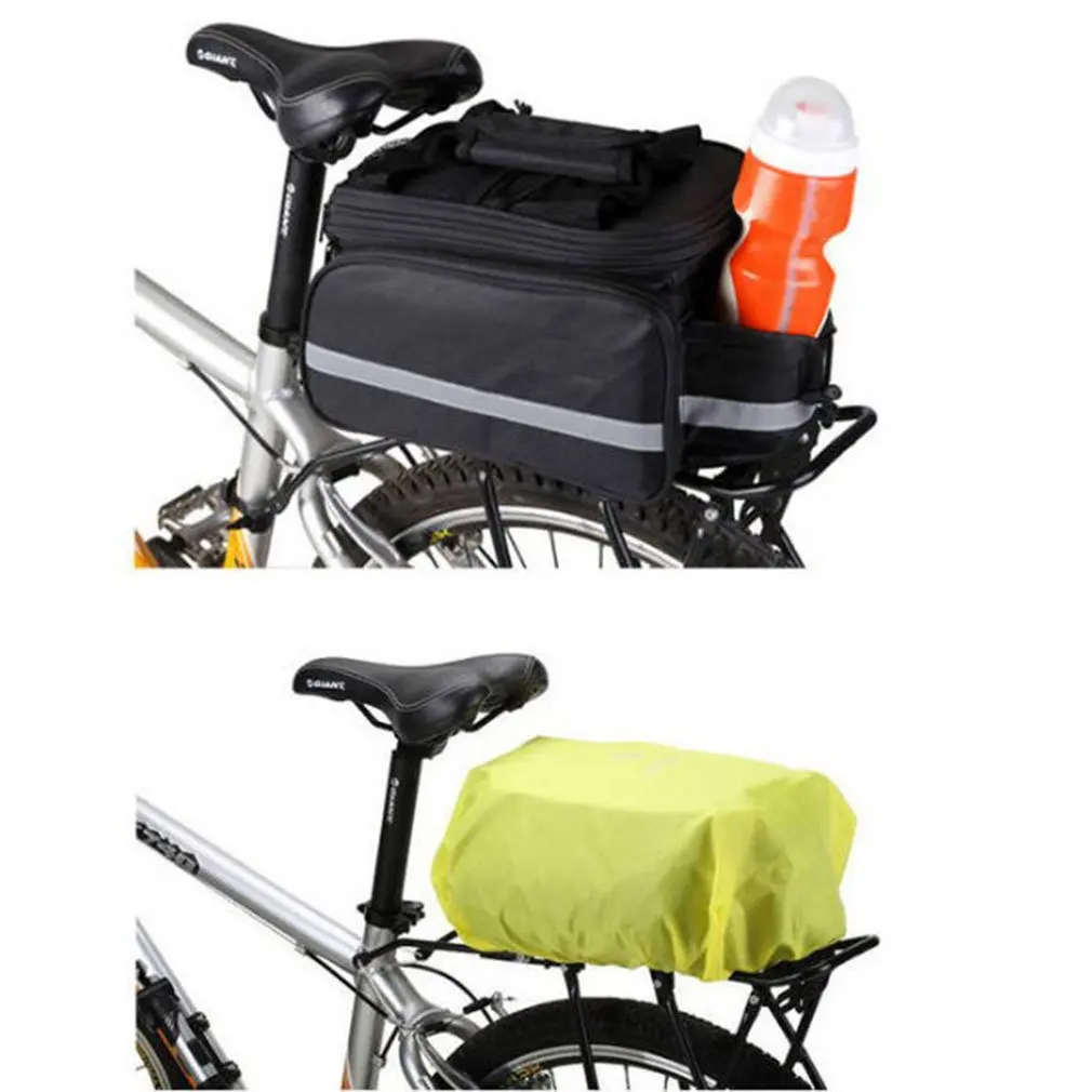 

Cycling Rear Rack Seat Trunk Saddle Bike Tail Storage Pannier Pouch Bicycle Bag Bike Saddle Seat Rack Storage