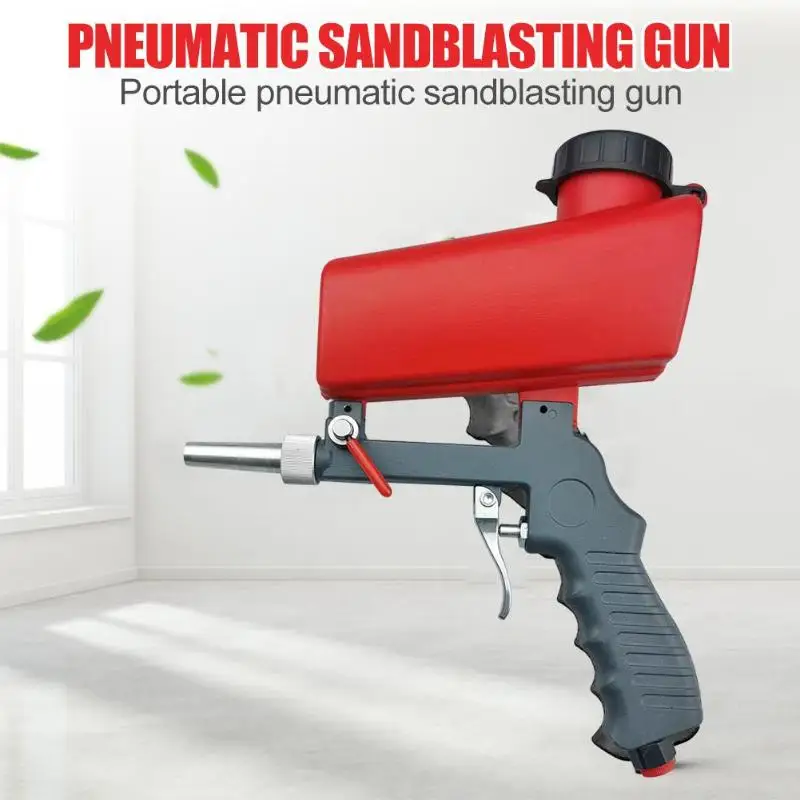 Аэродинамический мини пистолет распылитель ручной гравитационный