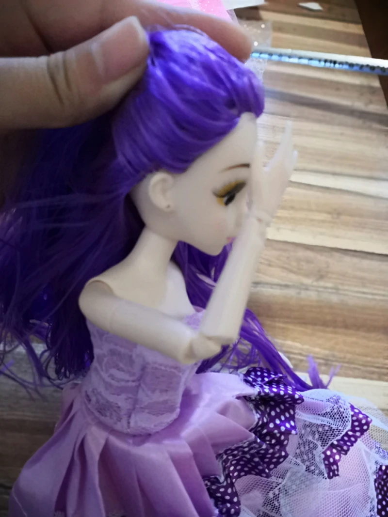 Bjd кукла волос для куклы глаза для игрушек 30 см детская одежда с фантазийным рисунком 3D реальный глаз 20 шаровой шарнир подвижный модный длинный парик волос кукла-эльф игрушка,лол куклы игрушки одежда реборна глазки