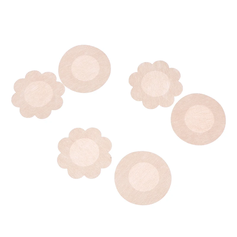 

10pcs Women's Invisible Breast Lift Tape On Bra Nipple Stickers Chest Stickers Bra Nipple Covers Accessories