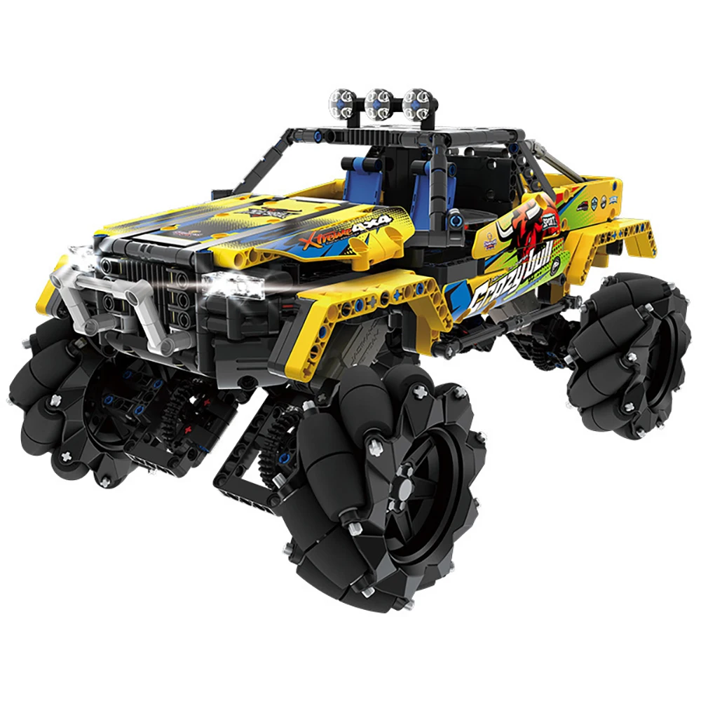 

Technical Series The 4X4 X-treme Off-Roader Model Building Blocks Drift Deformation Buggy Car Rock Crawler Roll Car Toys Gift