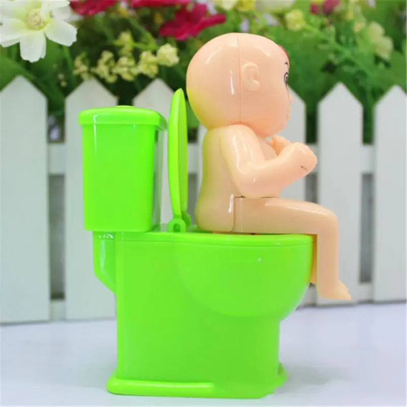 Детский туалет игрушка с распылителем воды шуточная прикольная забавная - купить