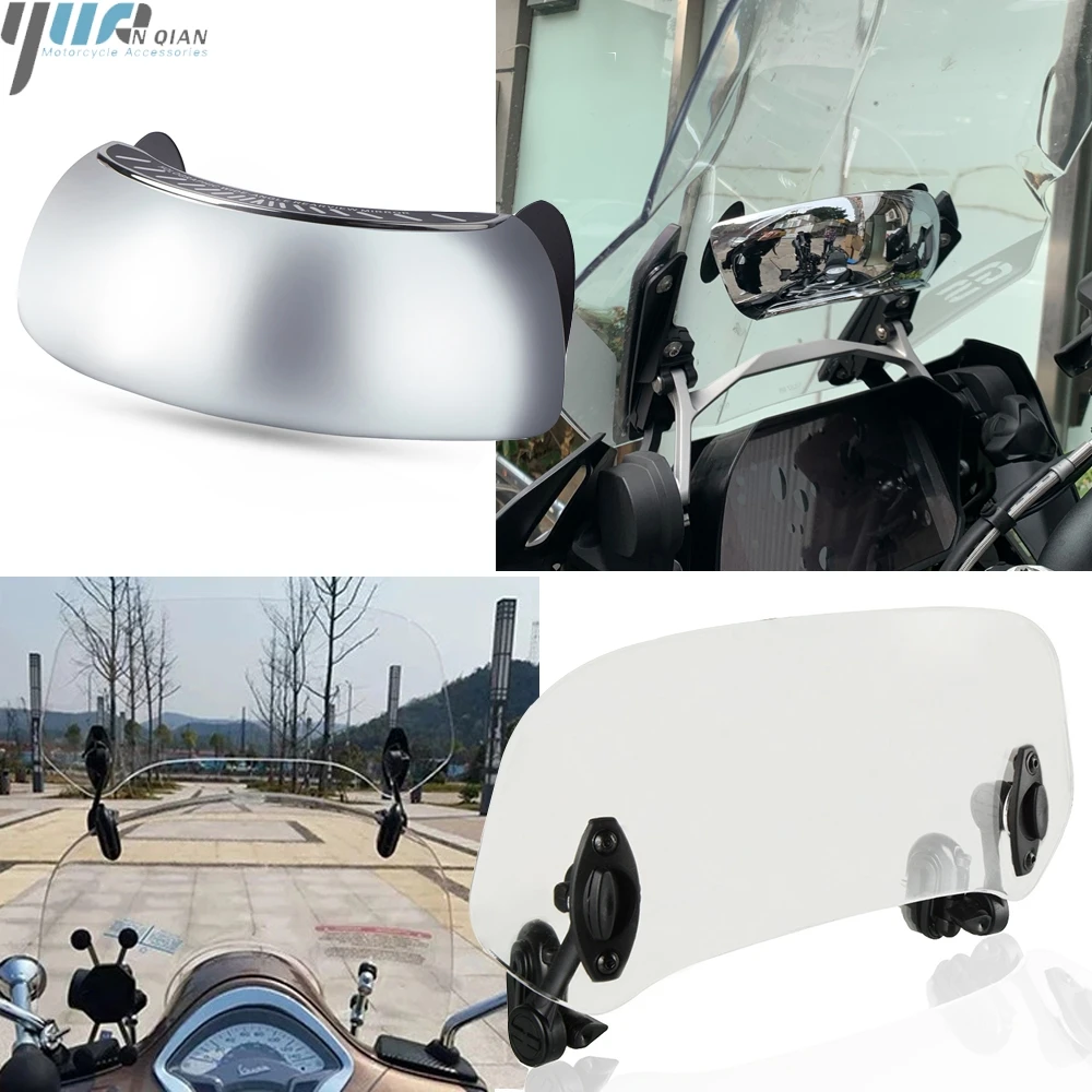 Мотоцикл Risen Регулируемый ветровой экран лобовое стекло спойлер дефлектор