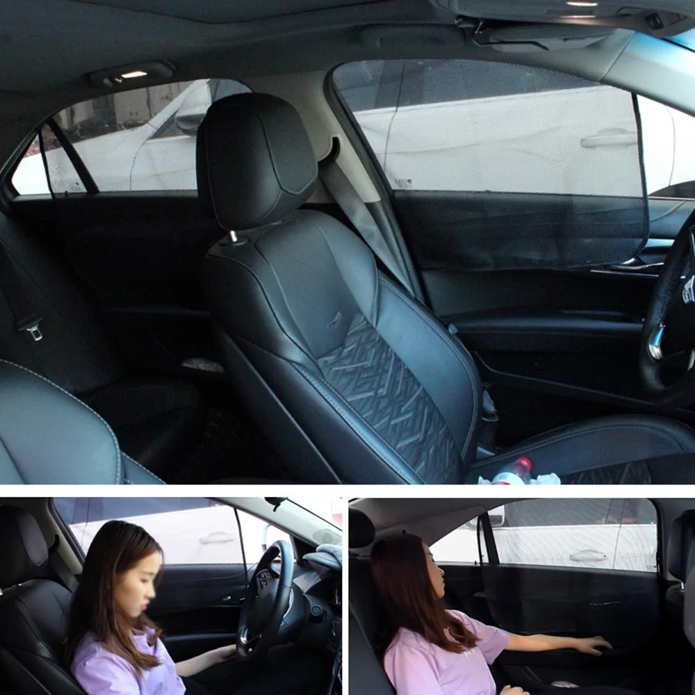 Магнитный автомобильный солнцезащитный козырек анти УФ тепловой щит 62*52 см