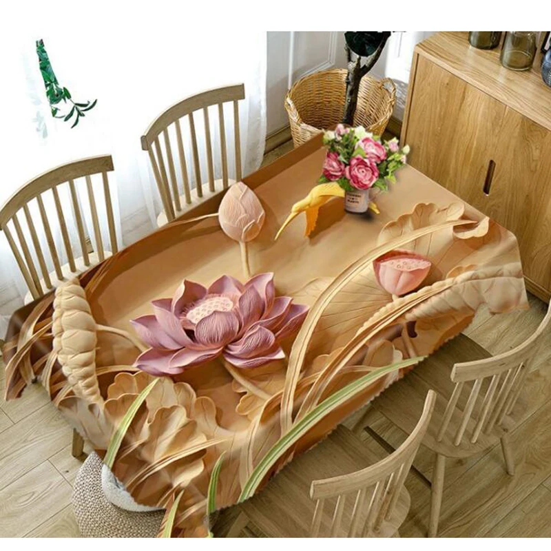 3D скандинавский цвет строчка искусственный яркий цветочный узор моющаяся