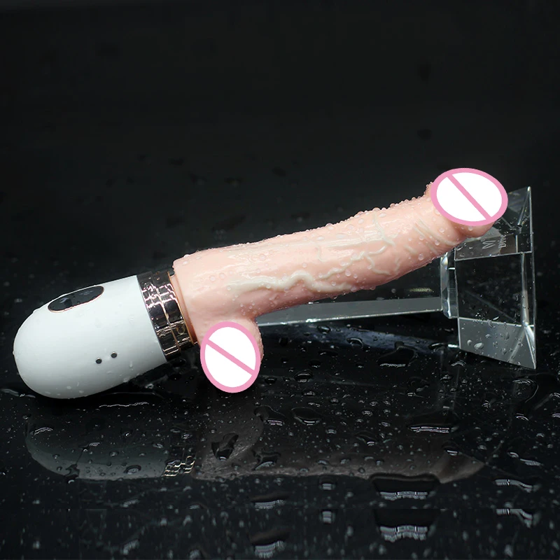 Беспроводной Телескопический автоматический фаллоимитатор с дистанционным