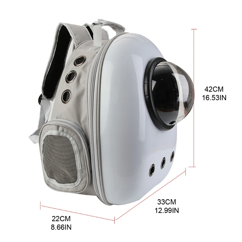 

Portable Travel Pet Carrier Backpack Dome Space Capsule Waterproof Outdoor Breathable Cat Bubble Traveler Knapsack