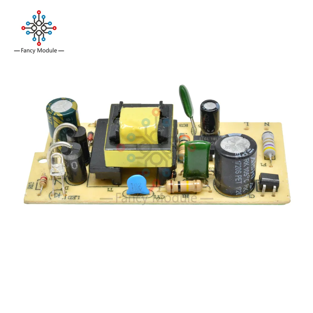 Diymore AC-DC 100 V-240 V 5V 2.5A переключение Питание модуль постоянного тока Напряжение регулятор несмонтированная плата зарядного устройства с ремонт 2500MA импульсивный источник питания 110V 220V