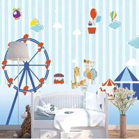 photo wallpaper 3d modern childrens happy paradise mural bedroom cartoon stickers papel de parede infantil for kids room tapety