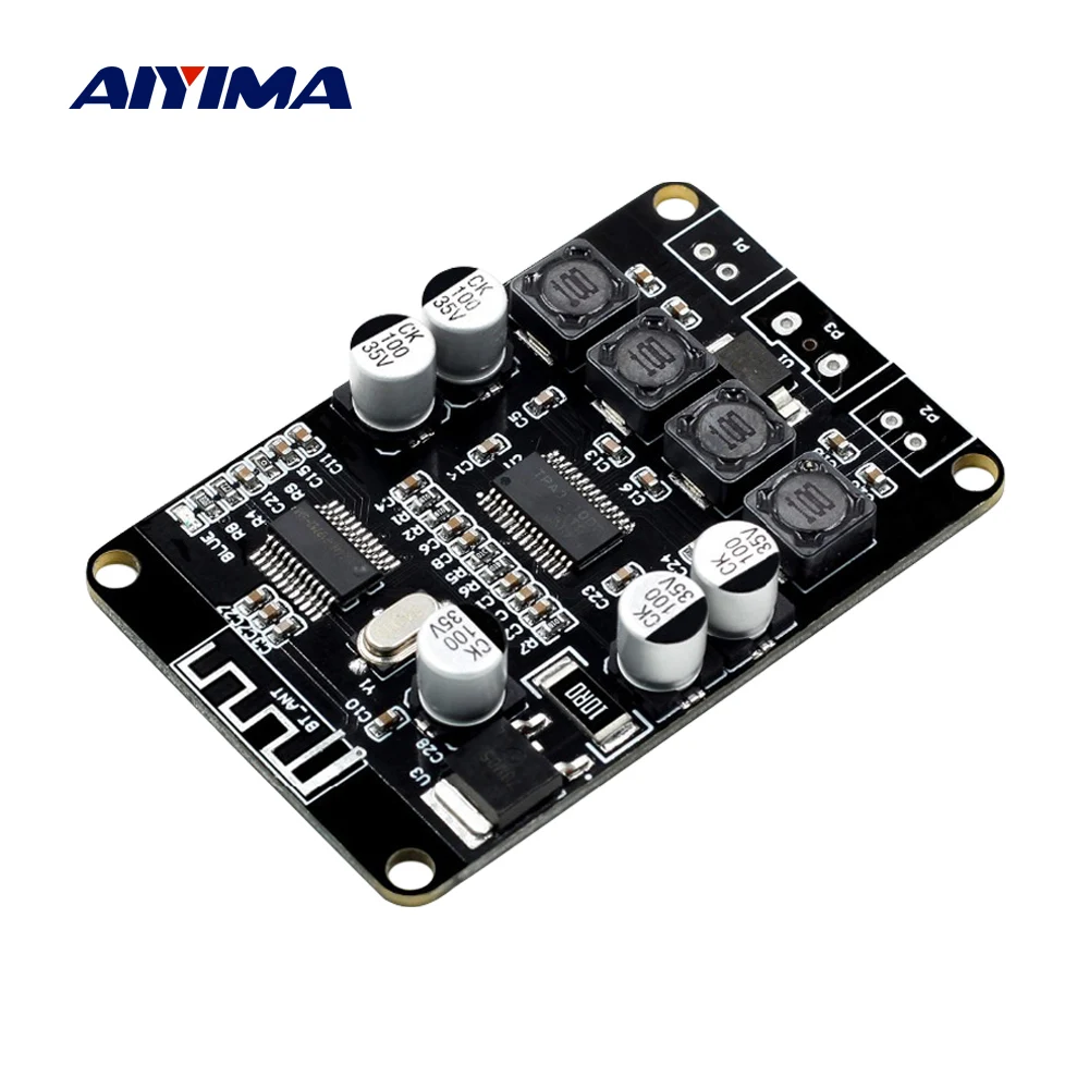 

AIYIMA TPA3110 Bluetooth Amplifier Audio Board 15Wx2 Power Amplifiers 2.0 Stereo Digital Amplificador DIY Bluetooth Speaker