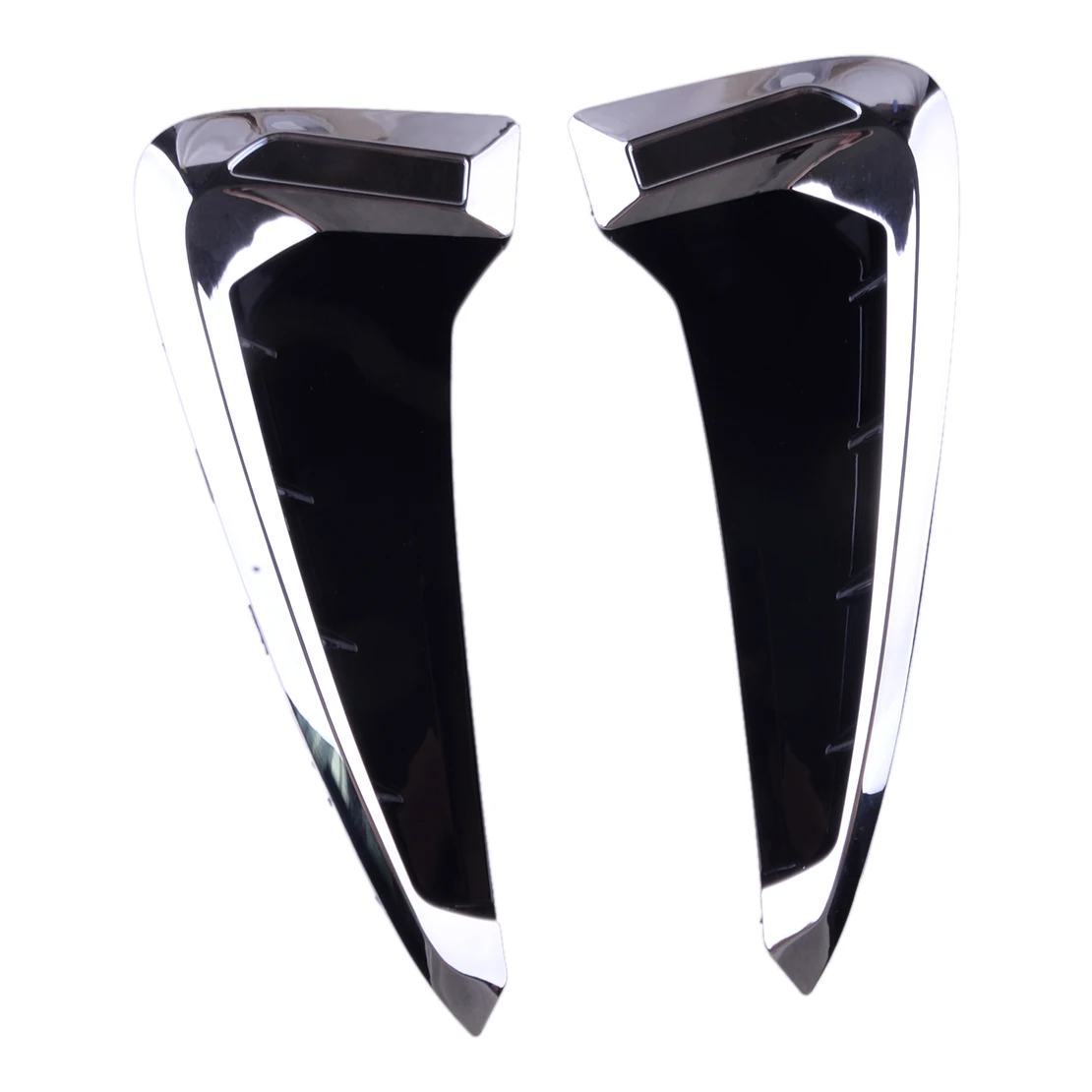 

1 пара новых передних левых и правых боковых крыльев для вентиляционных отверстий и крыльев, накладки из АБС-пластика подходят для BMW X5 2014 2015 ...