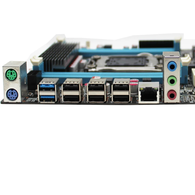 X79 материнская плата LGA 2011 слот PCI-E16X M.2 поддерживает память ECC Reg и процессор Ксеон E5 SATA3 USB2.0 4DDR3