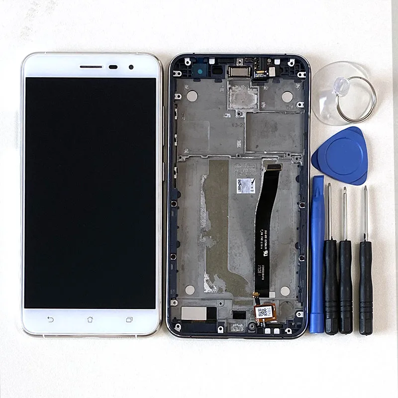 5.5&quot Original M&ampSen For ASUS Zenfone 3 ZE552KL LCD Screen Display+Touch Panel Digitizer With Frame Z012D Z012S | Мобильные