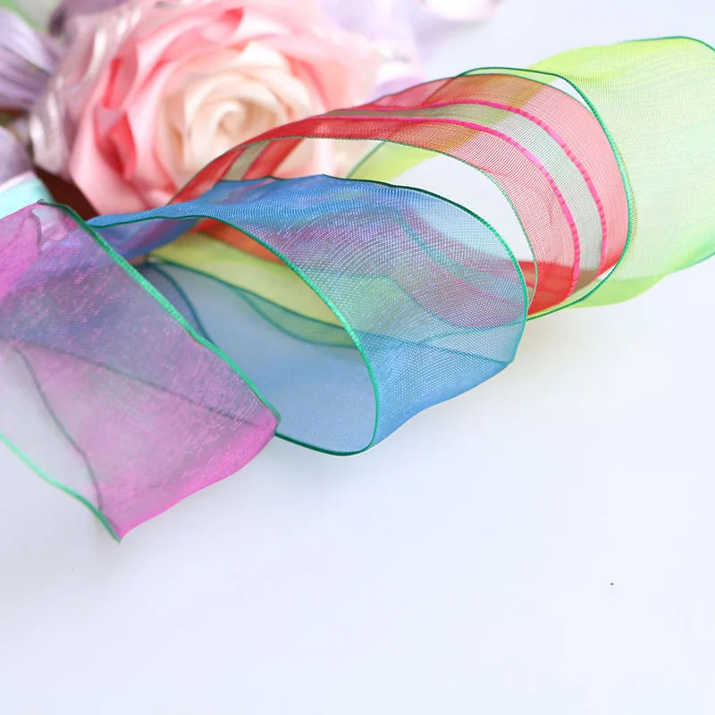 Двухсторонняя лента 5 ярдов 38 мм украшение для вечевечерние НКИ дома свадьбы